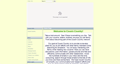 Desktop Screenshot of cousincountry.com